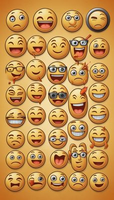 Dzień Emotikona - orientacja pionowa. Darmowa dostawa.*