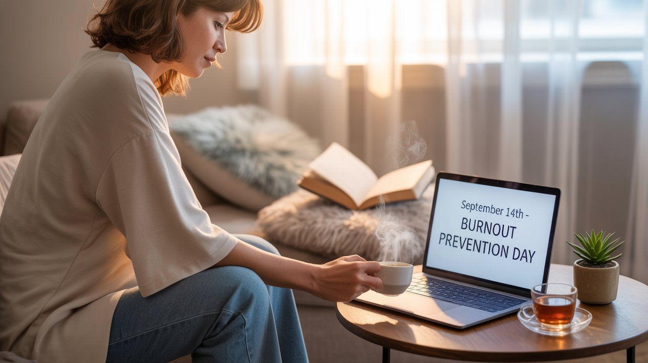 Dzień Walki z Wypaleniem Zawodowym - orientacja pozioma. Darmowa dostawa.*