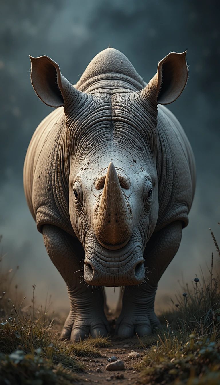 Światowy Dzień Nosorożca - orientacja pionowa. Darmowa dostawa.*