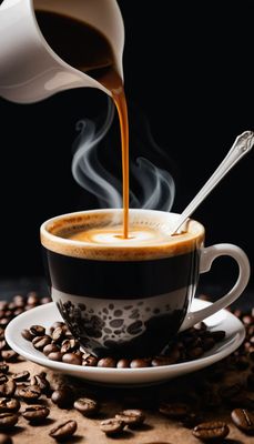 Międzynarodowy Dzień Kawy - orientacja pionowa. Darmowa dostawa.*