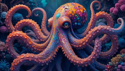 Światowy Dzień Ośmiornicy - orientacja pozioma. Darmowa dostawa.*