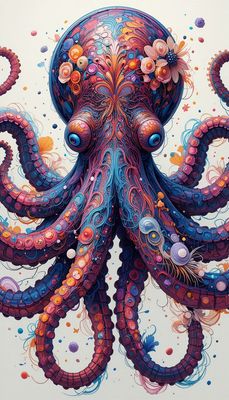 Światowy Dzień Ośmiornicy - orientacja pionowa. Darmowa dostawa.*