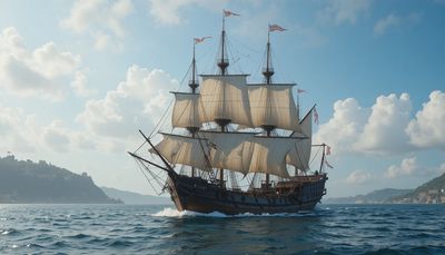 Dzień Kolumba w Ameryce - orientacja pozioma. Darmowa dostawa.*