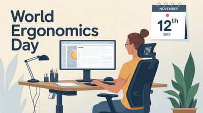 Światowy Dzień Ergonomii - orientacja pozioma. Darmowa dostawa.*