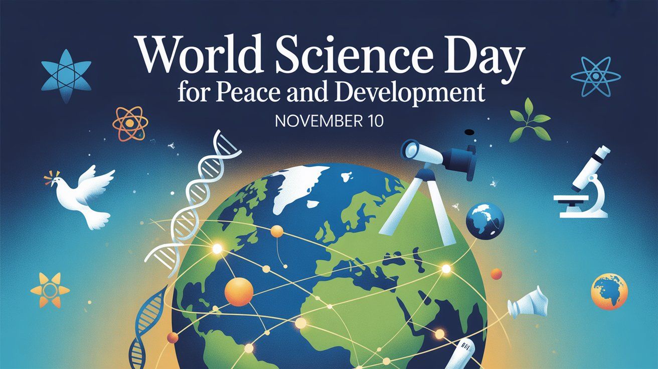 Światowy Dzień Nauki Dla Pokoju i Rozwoju - orientacja pozioma. Darmowa dostawa.*