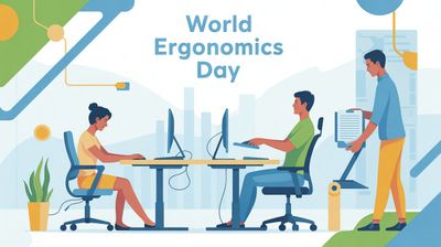 Światowy Dzień Ergonomii - orientacja pozioma. Darmowa dostawa.*