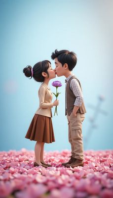 Dzień Pocałunku - orientacja pionowa. Darmowa dostawa.*