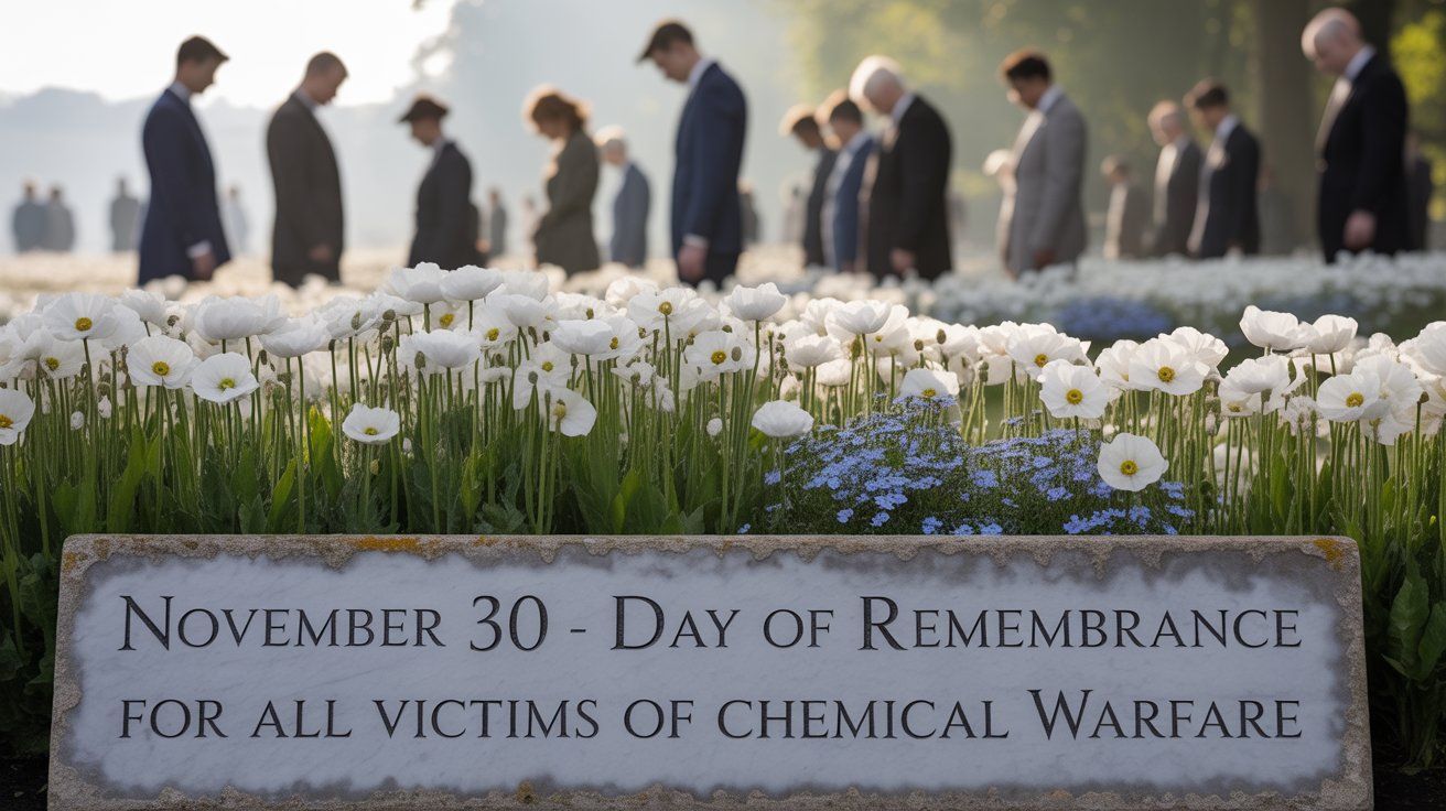 Dzień Pamięci Wszystkich Ofiar Wojen Chemicznych - orientacja pozioma. Darmowa dostawa.*