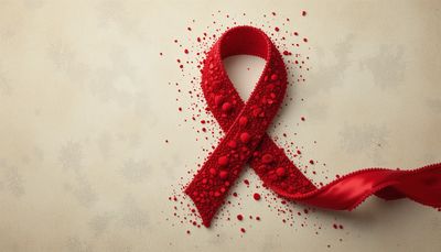 Światowy Dzień AIDS - orientacja pozioma. Darmowa dostawa.*
