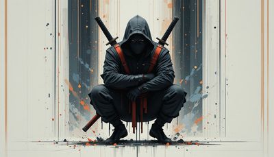 Dzień Ninja - orientacja pozioma. Darmowa dostawa.*