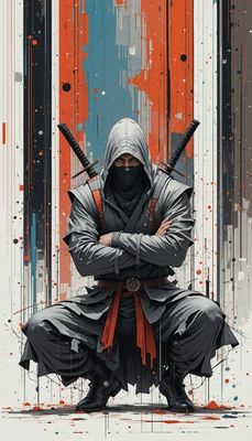 Dzień Ninja- orientacja pionowa. Darmowa dostawa.*