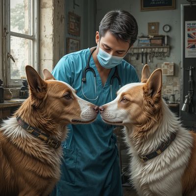 Międzynarodowy Dzień Medycyny Weterynaryjnej - kwadrat. Darmowa dostawa.*