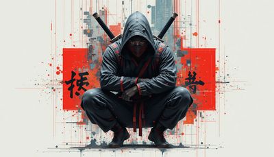 Dzień Ninja - orientacja pozioma. Darmowa dostawa.*