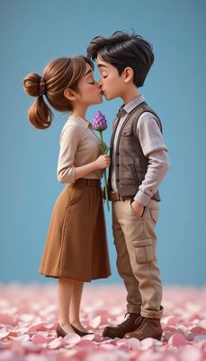 Międzynarodowy Dzień Pocałunku - orientacja pionowa. Darmowa dostawa.*