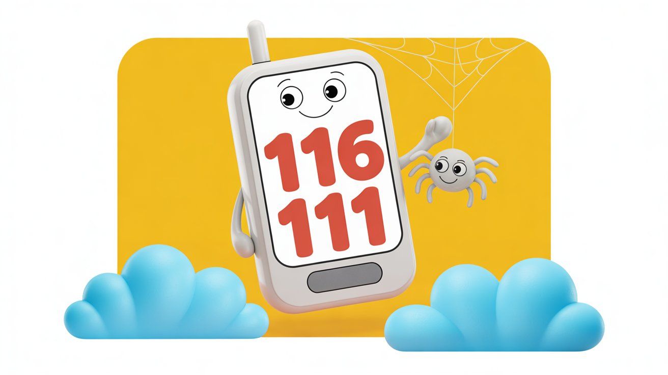 Międzynarodowy Dzień Telefonów Zaufania dla Dzieci - orientacja pozioma. Darmowa dostawa.*