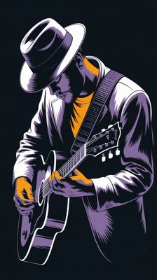 Dzień Bluesa - orientacja pionowa. Darmowa dostawa.*