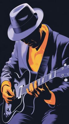 Dzień Bluesa - orientacja pionowa. Darmowa dostawa.*