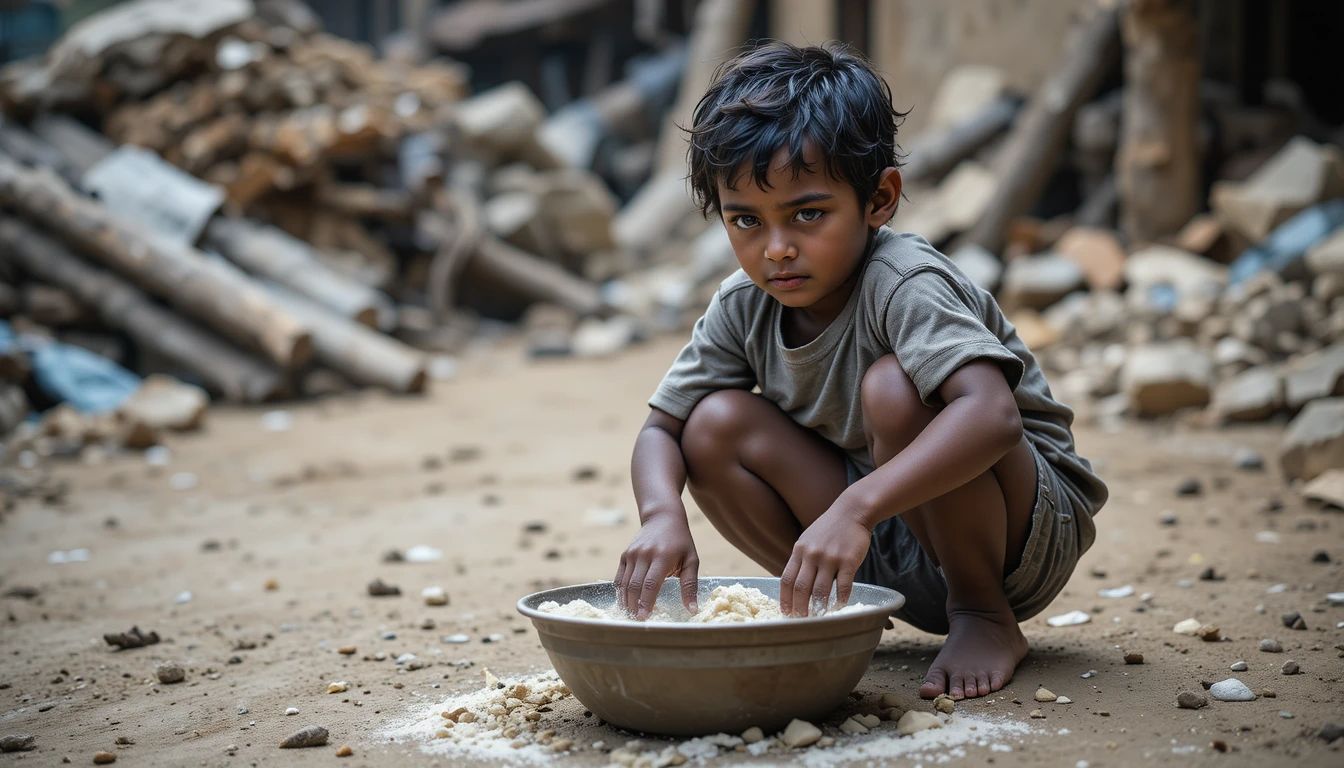 Międzynarodowy Dzień Walki z Ubóstwem - orientacja pozioma. Darmowa dostawa.*