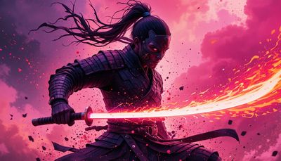 Dzień Ninja - orientacja pozioma. Darmowa dostawa.*