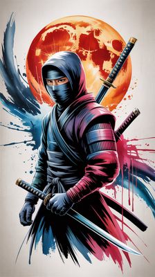 Dzień Ninja - orientacja pionowa. Darmowa dostawa.*