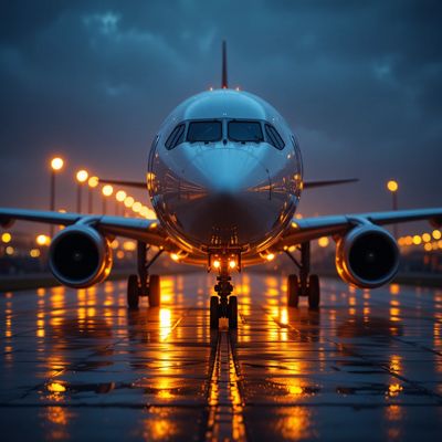 Międzynarodowy Dzień Lotnictwa Cywilnego - kwadrat. Darmowa dostawa.*