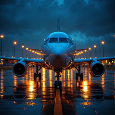 Międzynarodowy Dzień Lotnictwa Cywilnego - kwadrat. Darmowa dostawa.*