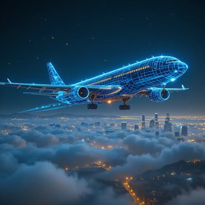 Międzynarodowy Dzień Lotnictwa Cywilnego - kwadrat. Darmowa dostawa.*