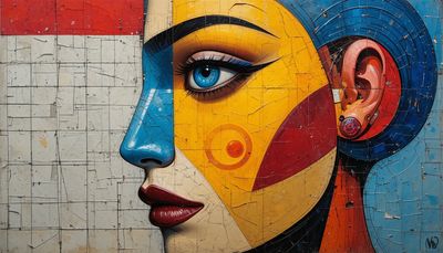 Styl abstrakcyjny - orientacja pozioma. Darmowa dostawa.*