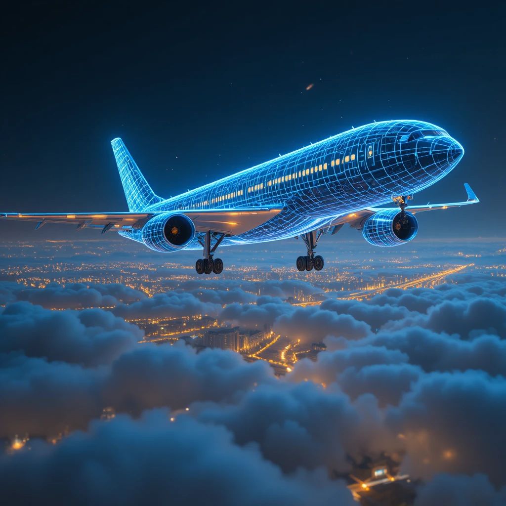 Międzynarodowy Dzień Lotnictwa Cywilnego - kwadrat. Darmowa dostawa.*