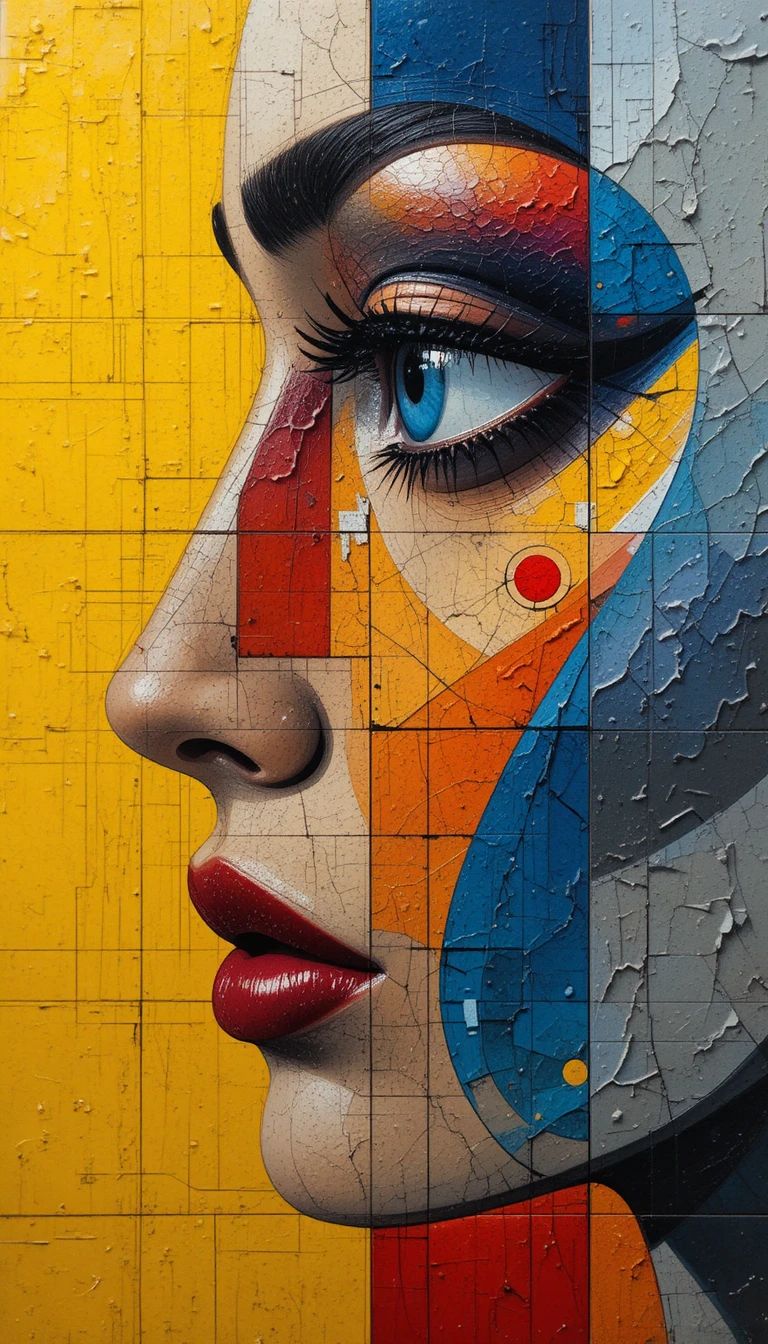 Styl abstrakcyjny - orientacja pionowa. Darmowa dostawa.*