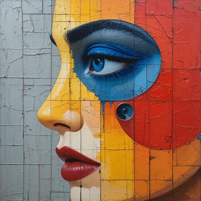 Styl abstrakcyjny - kwadrat. Darmowa dostawa.*