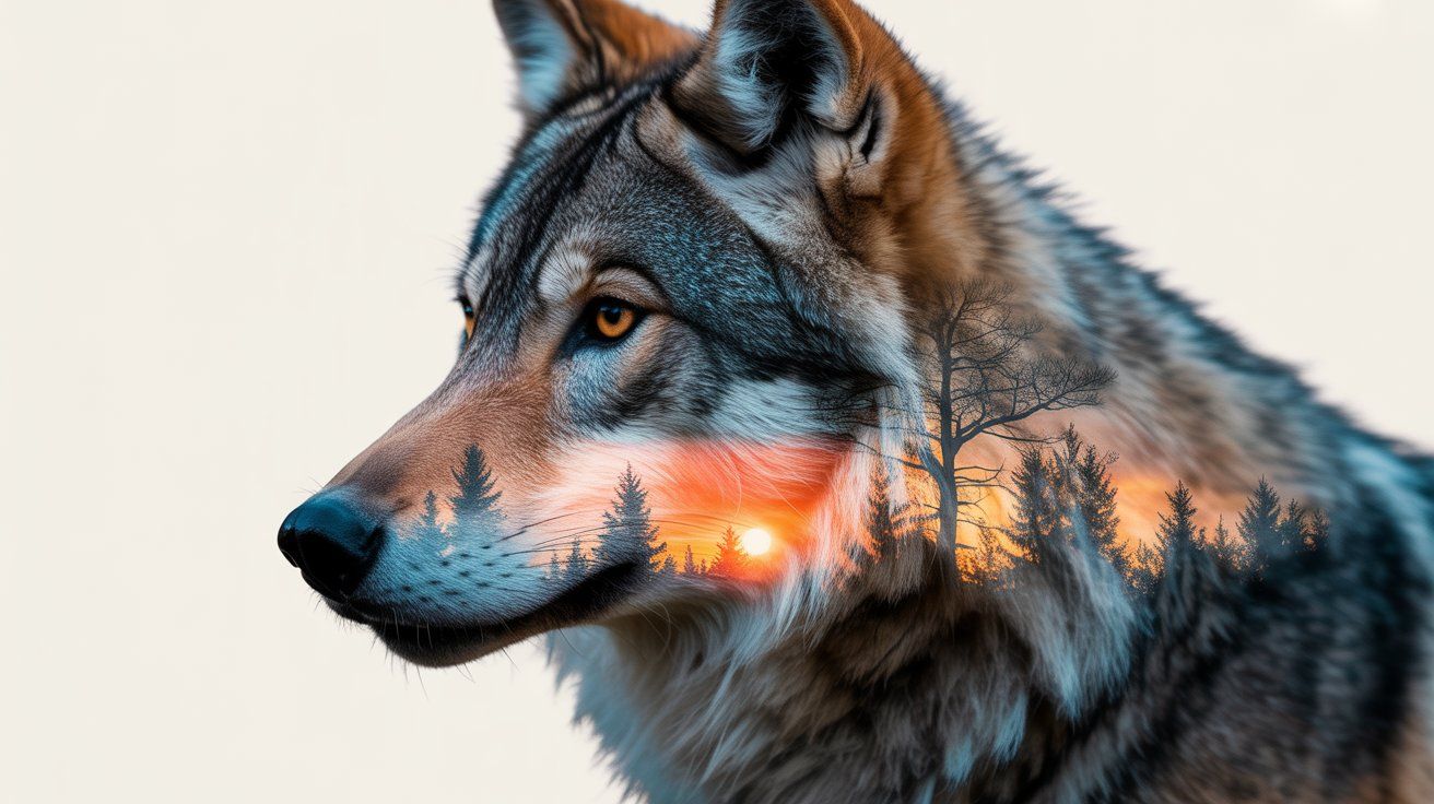 Międzynarodowy Dzień Wilka - orientacja pozioma. Darmowa dostawa.*