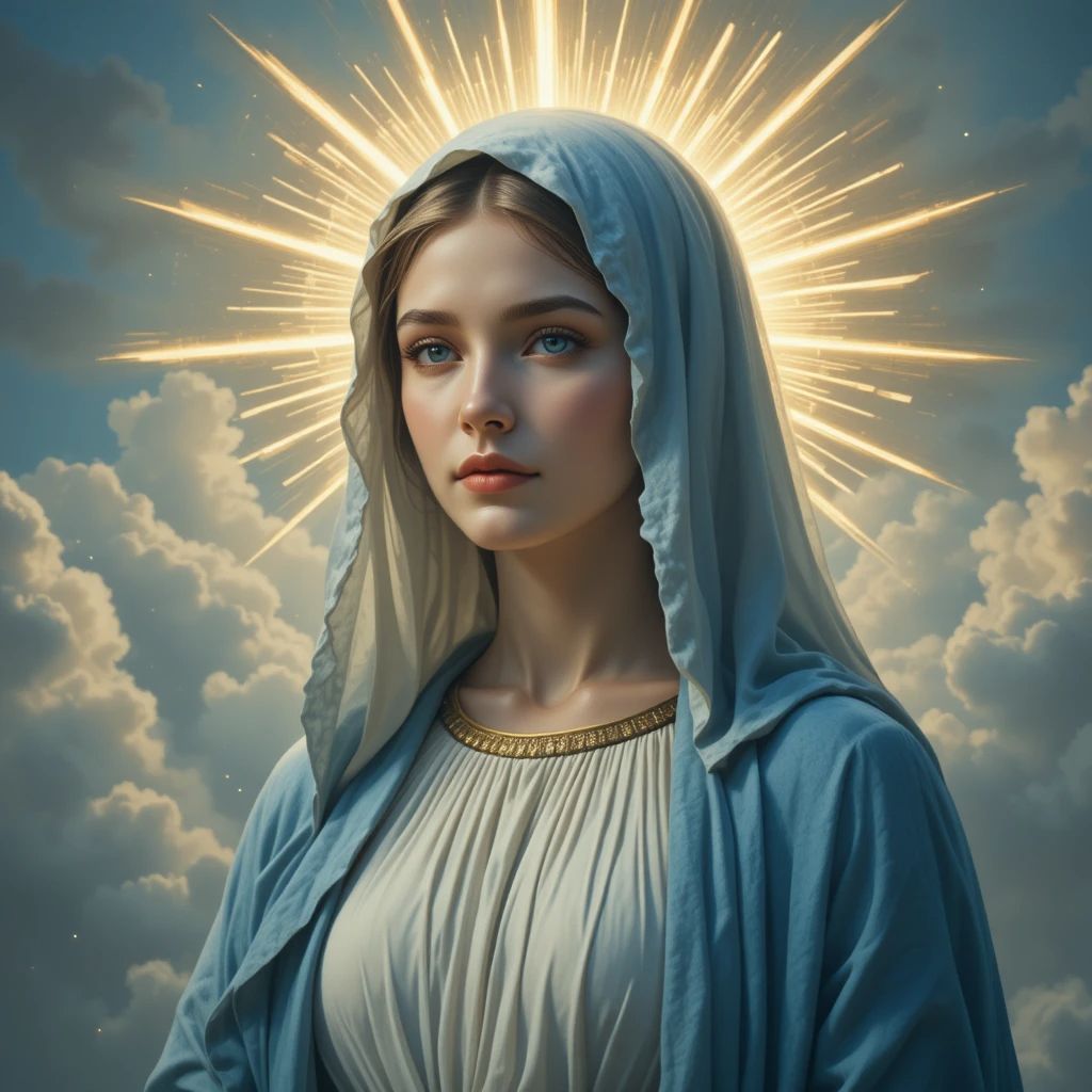 Wniebowzięcie Najświętszej Maryi Panny - kwadrat. Darmowa dostawa.*