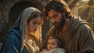 Świętej Rodziny Jezusa Maryi Józefa - orientacja pozioma. Darmowa dostawa.*