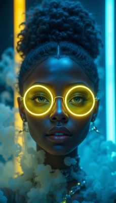 Styl cyberpunku- orientacja pionowa. Darmowa dostawa.*