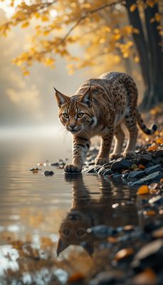 Międzynarodowy Dzień Rysia - orientacja pionowa. Darmowa dostawa.*