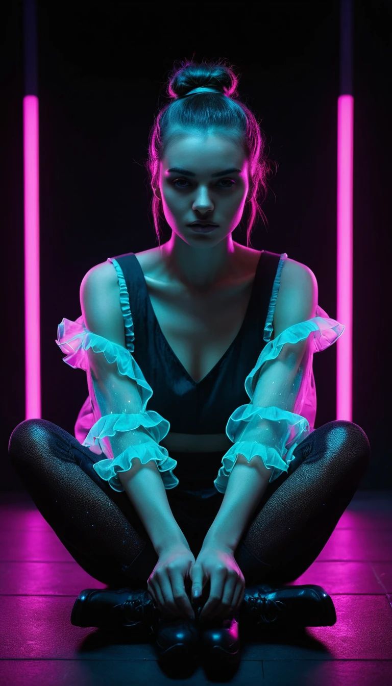 Styl cyberpunku- orientacja pionowa. Darmowa dostawa.*