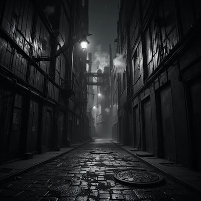 Styl noir - kwadrat. Darmowa dostawa.*