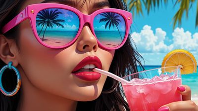 Styl pop-art - orientacja pozioma. Darmowa dostawa.*