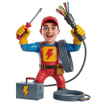 Międzynarodowy Dzień Elektryka - kwadrat. Darmowa dostawa.*