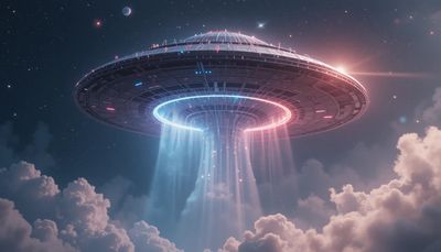 Międzynarodowy Dzień UFO - orientacja pozioma. Darmowa dostawa.*