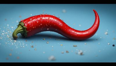 Dzień Czerwonej Ostrej Papryczki Chili - orientacja pozioma. Darmowa dostawa.*