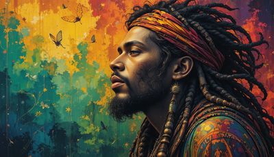 Międzynarodowy Dzień Reggae - orientacja pozioma. Darmowa dostawa.*