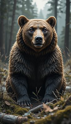 Dzień Niedźwiedzia - orientacja pionowa. Darmowa dostawa.*