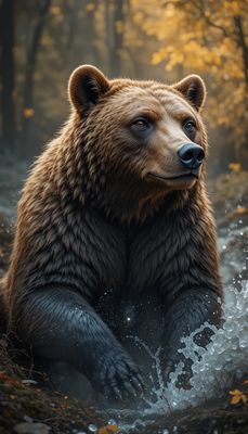Dzień Niedźwiedzia - orientacja pionowa. Darmowa dostawa.*