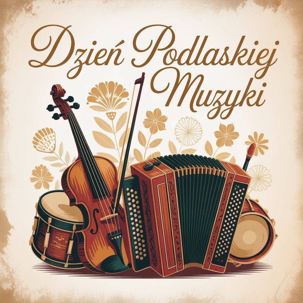 Dzień Podlaskiej Muzyki - kwadrat. Darmowa dostawa.*