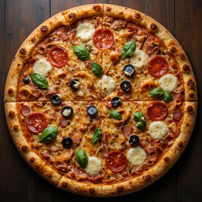 Międzynarodowy Dzień Pizzy - kwadrat. Darmowa dostawa.*