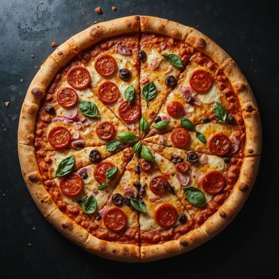 Międzynarodowy Dzień Pizzy - kwadrat. Darmowa dostawa.*