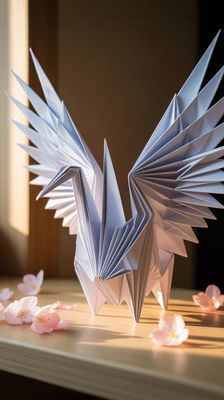 Światowy Dzień Origami - orientacja pionowa. Darmowa dostawa.*