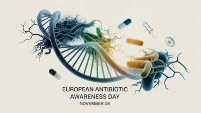 Europejski Dzień Wiedzy o Antybiotykach - orientacja pozioma. Darmowa dostawa.*